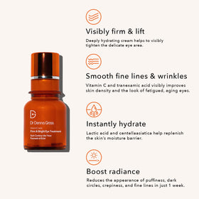Dr Dennis Gross Vitamin C Lactic Eye Treatment texture close-up