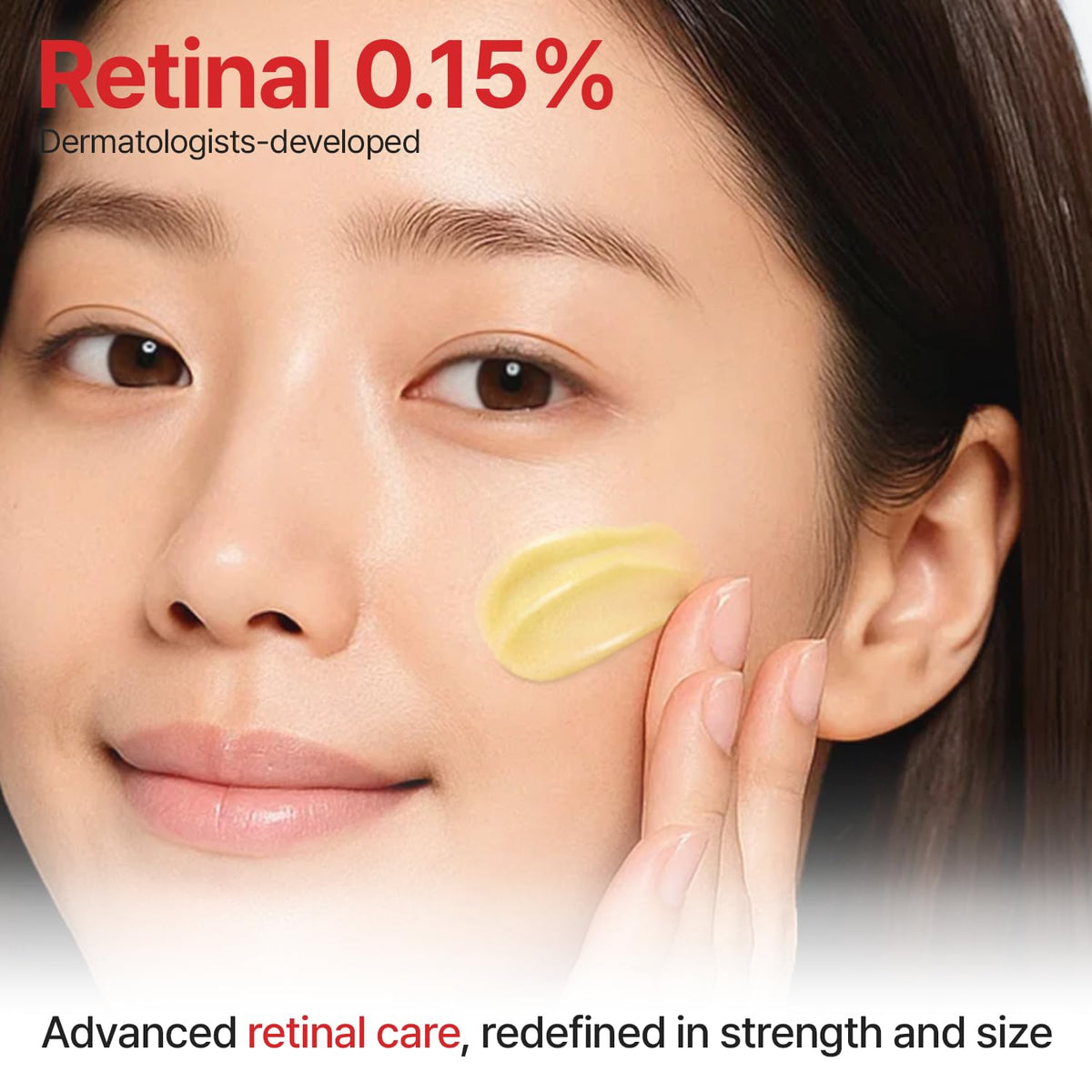 Dr.Different Vitalift-A Fortessimo retinal cream tube showing stabilized potency for lasting efficacy.