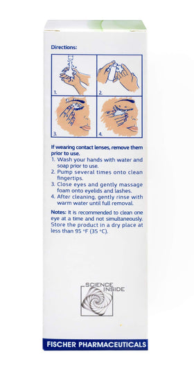 Gentle, tear-free formula designed to avoid stinging.
