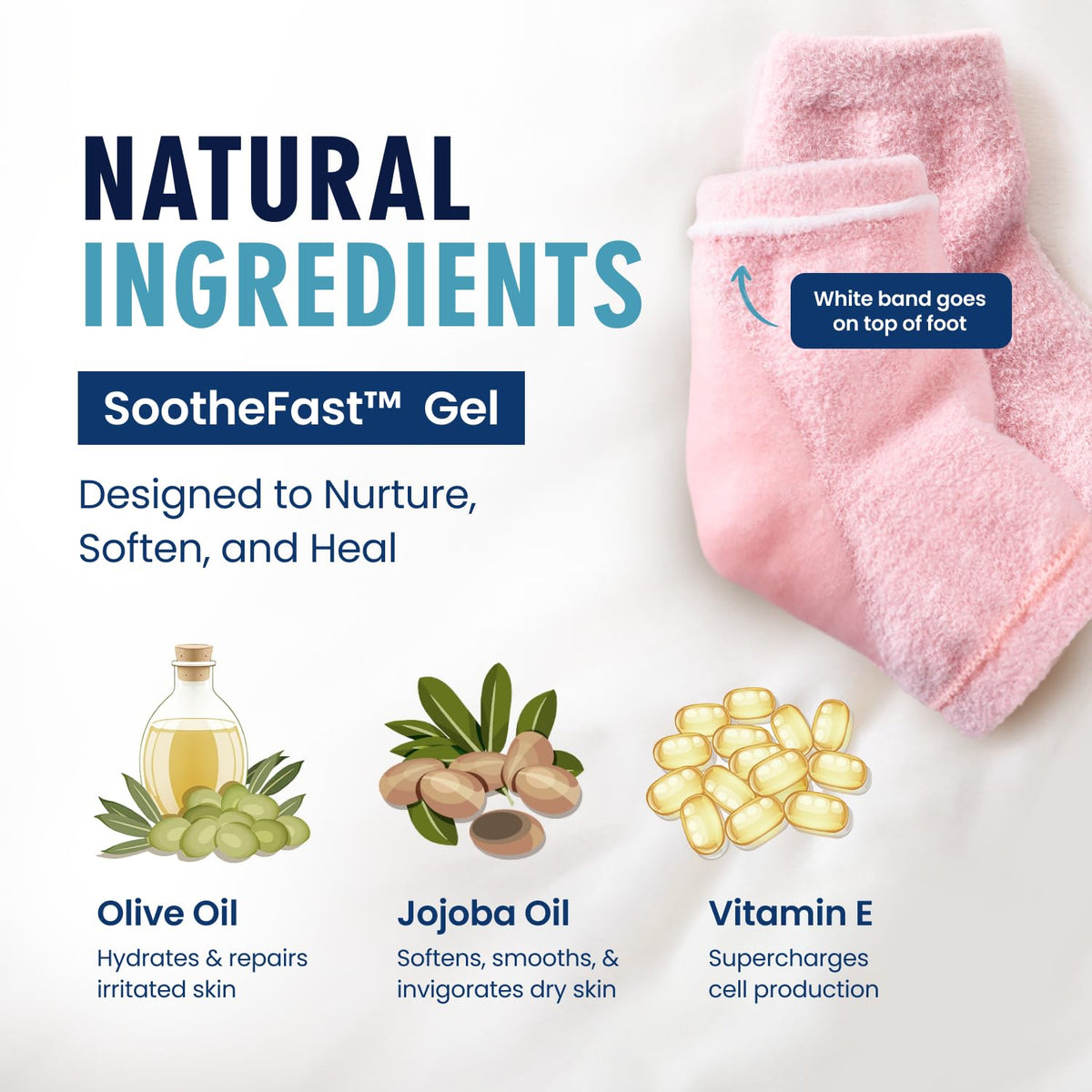 Dr. Frederick's Original two-pair set is convenient for nightly rotation.