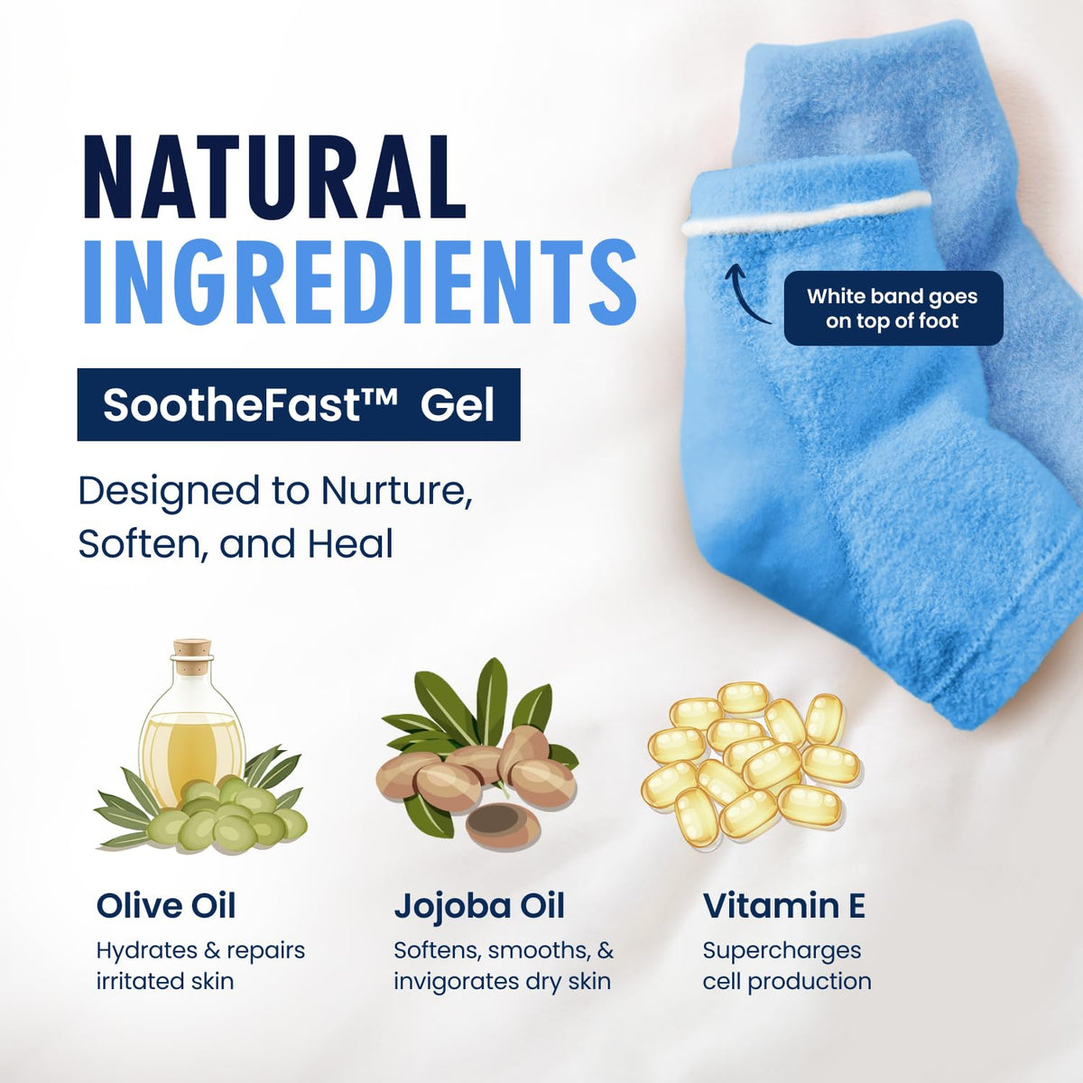 Dr. Frederick’s Original two-pair pack is ideal for nightly rotation.