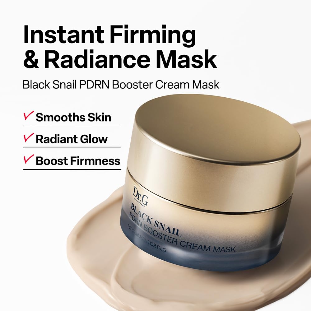 Dr.G Snail PDRN booster texture layer highlighting multi-texture formula for firming feel