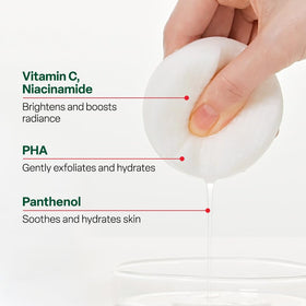 Embossed texture side of Dr. G pad for addressing rough patches.