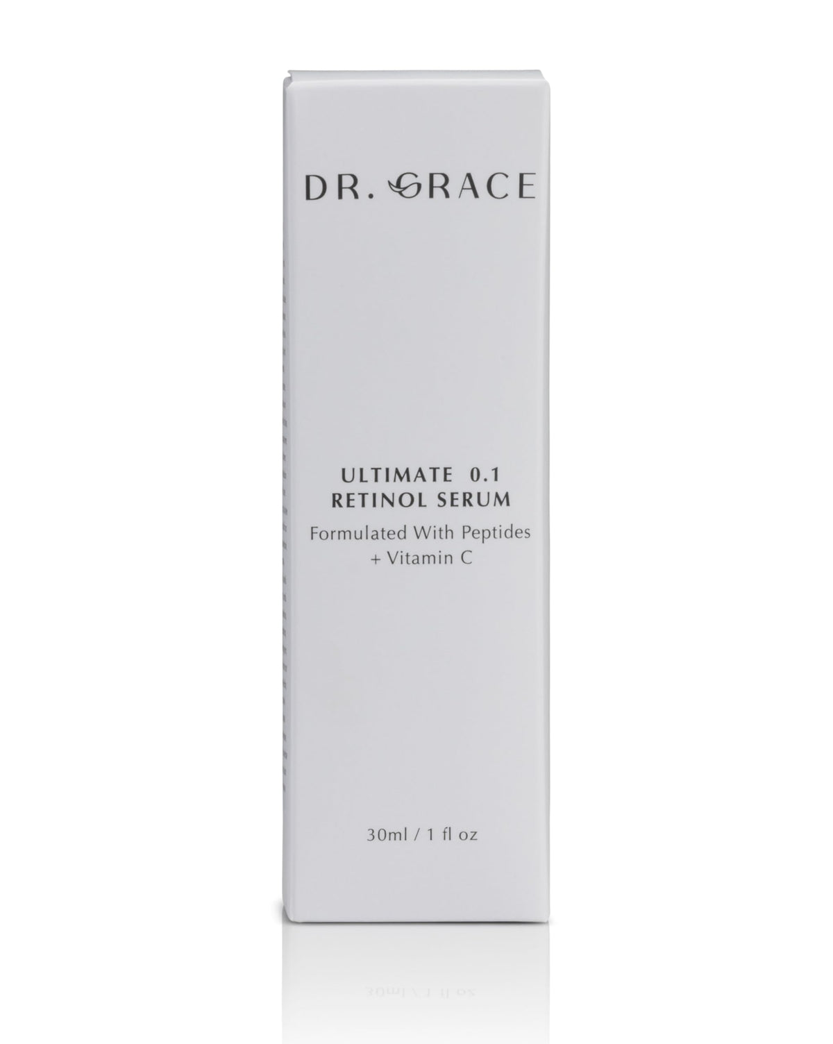 Dr. Grace Ultimate bottle on vanity highlights premium packaging for routines.