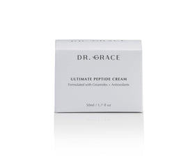 Dr. Grace Ultimate Peptide Cream ceramides image suggests stronger moisture barrier hydration