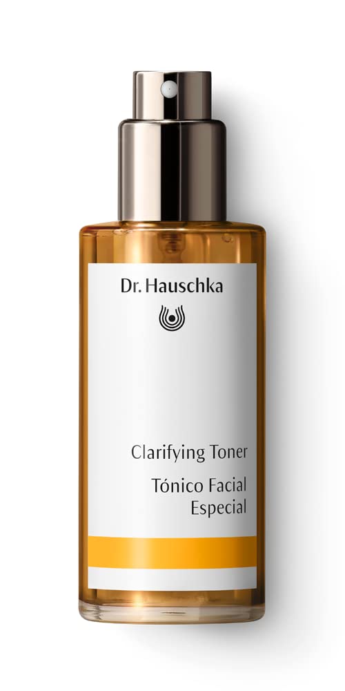Dr. Hauschka Clarifying Toner bottle for daily use to balance oil.