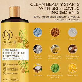 USA-made label and eco-conscious coconut and olive oil blend.