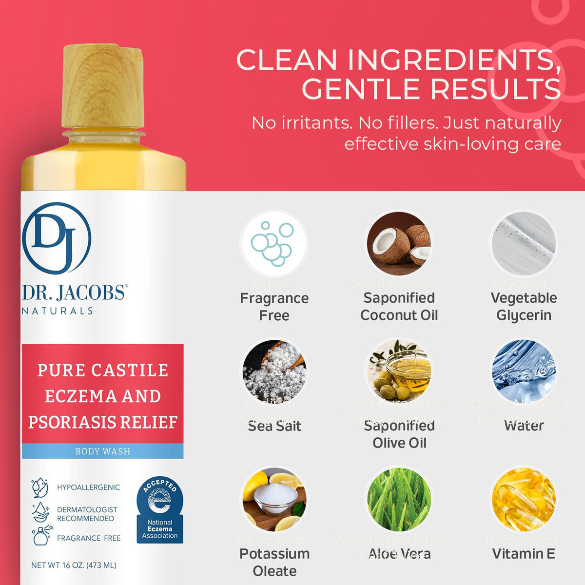 Made in the USA label on Dr. Jacobs Naturals bottle