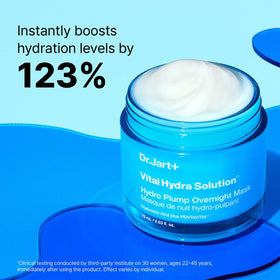 Dr.Jart+ Vital Hydra Solution highlights hyaluronic acid for moisture