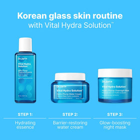Dr.Jart+ Vital Hydra Solution fits into nightly routine
