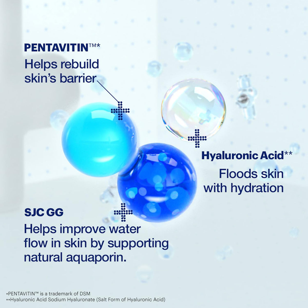 Dr.Jart+ Vital Hydra Solution has a silky gel texture for easy application