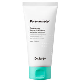 Dr.Jart+ Pore Remedy foaming cleanser jar close-up showing cushiony cleanse