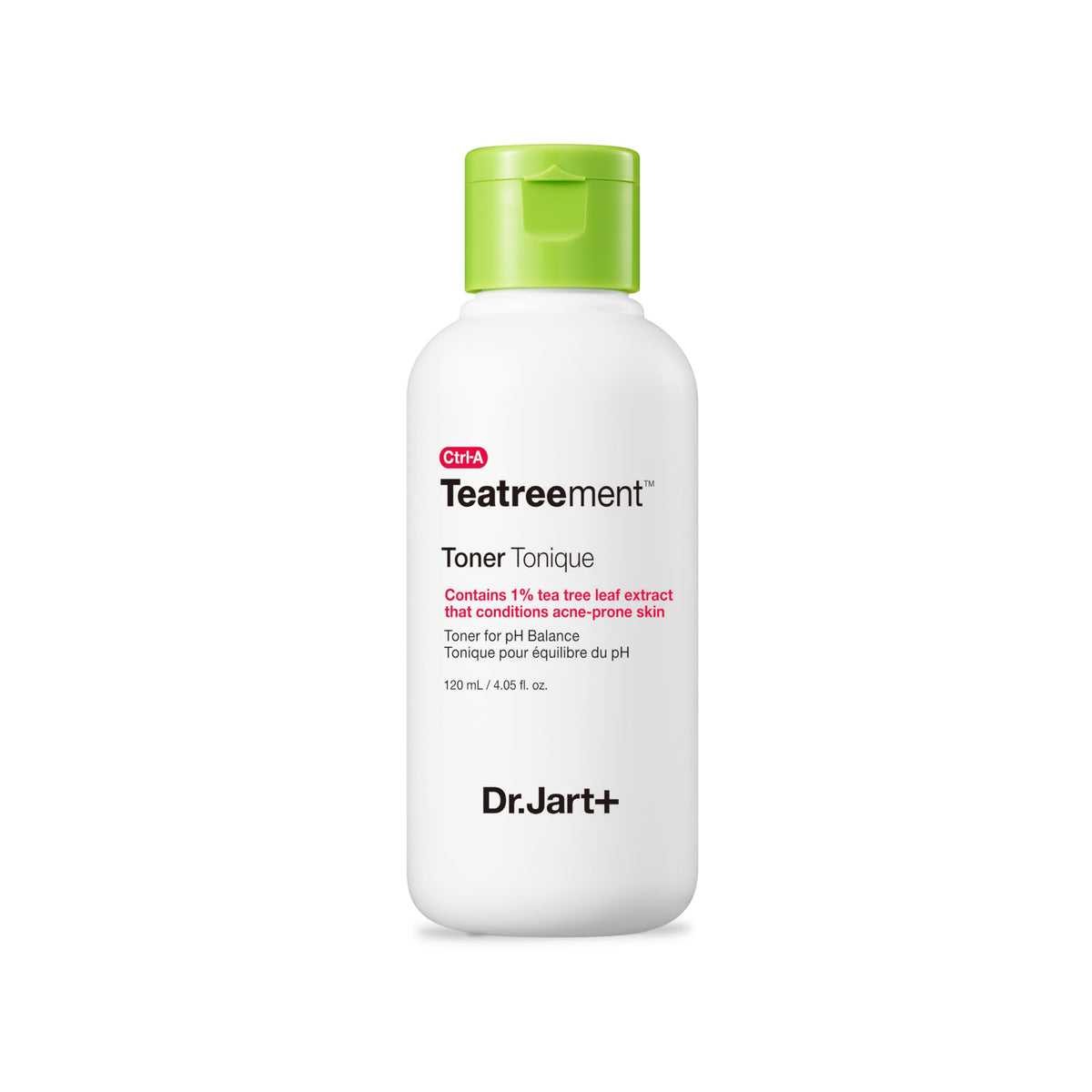 Dr.Jart+ Teatreement toner bottle pour balances oil for refreshed skin