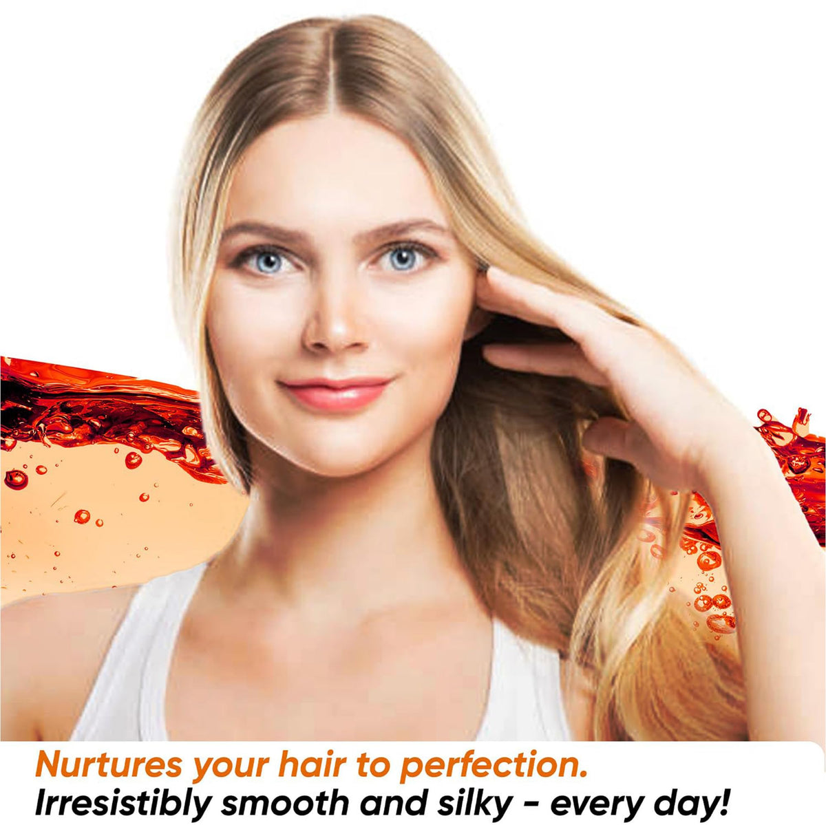 Dr Joe Lab Rosehip Oil used on hair for conditioning and shine.