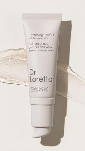Dr. Loretta leaping bunny logo confirms ethical standards and clean formulation.