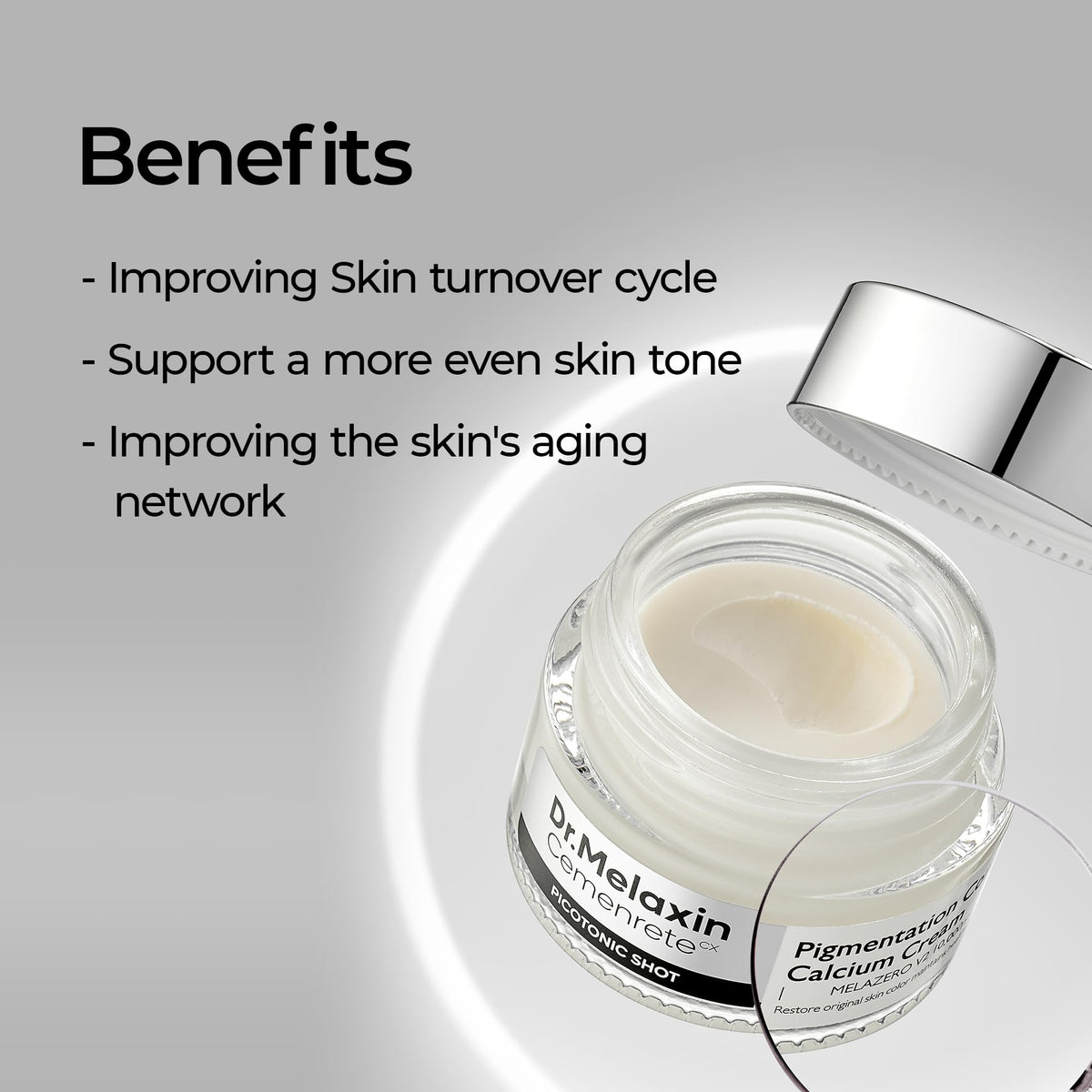 Applying Dr.Melaxin Picotonic Shot on clean skin in daily routine