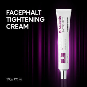 Close-up of pore-tightening action on Dr. Melaxin cream improving texture