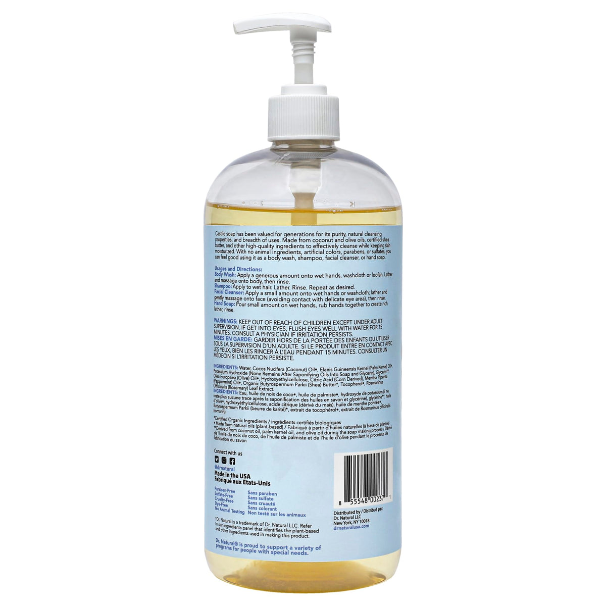 Two 32 oz bottles are included in the pack.