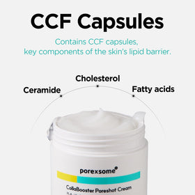 Ceramide barrier complex close-up supporting the skin barrier