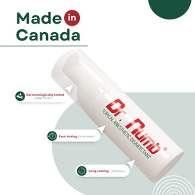 Foam cleanser pump provides easy, mess-free application.