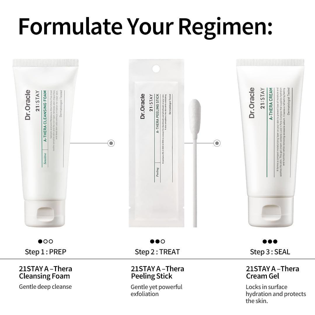DR.ORACLE A-Thera Cleansing Foam daily-use foam suitable for morning and night routines