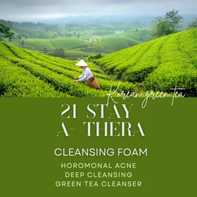 DR.ORACLE A-Thera Cleansing Foam dense foam demonstrates gentle daily cleansing