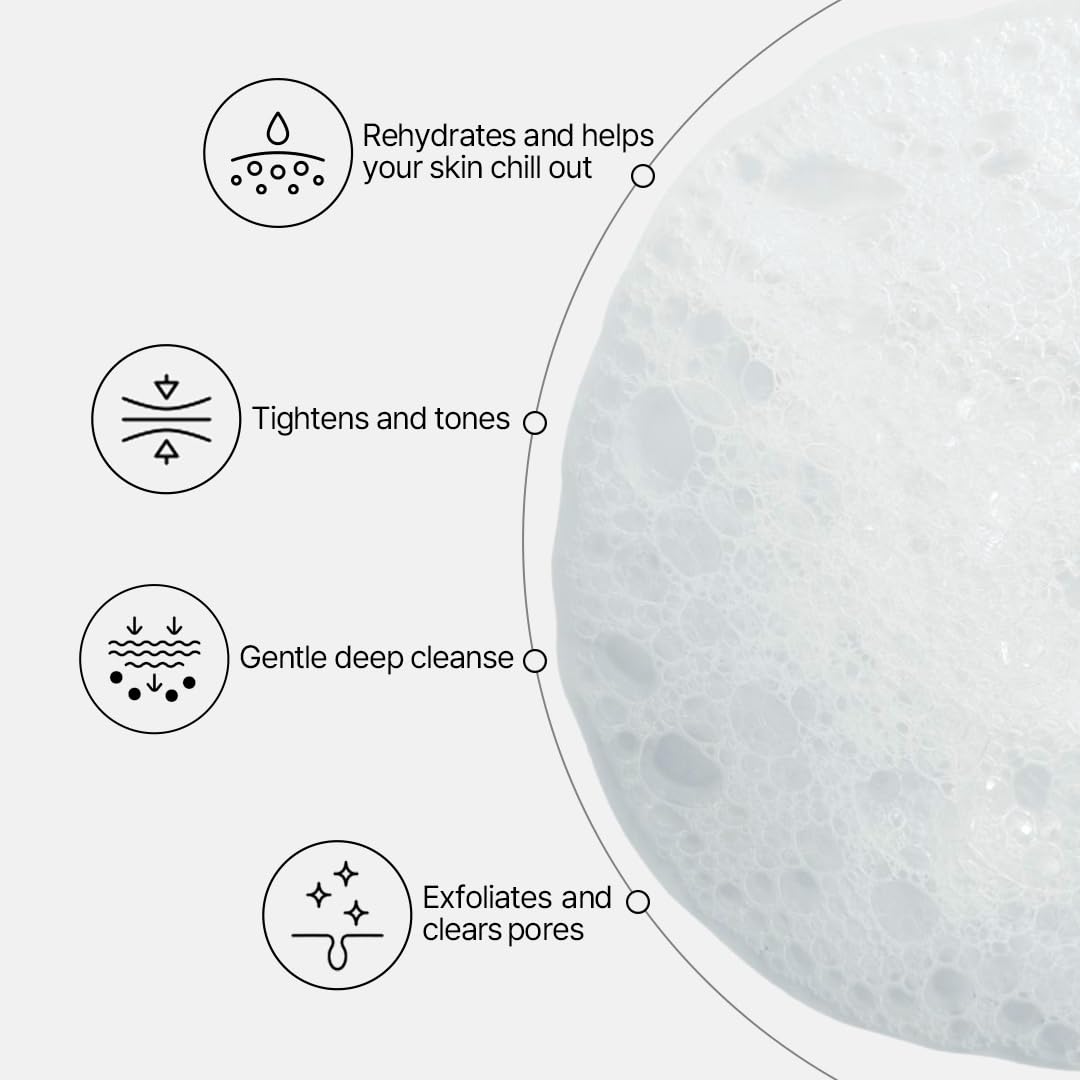 DR.ORACLE A-Thera Cleansing Foam oil balance focuses on controlling excess sebum