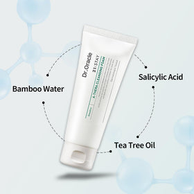 DR.ORACLE A-Thera Cleansing Foam sensitive formula highlights a non-irritating cleanse