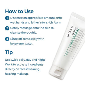 DR.ORACLE A-Thera Cleansing Foam tea tree bamboo extract for soothing skin balance