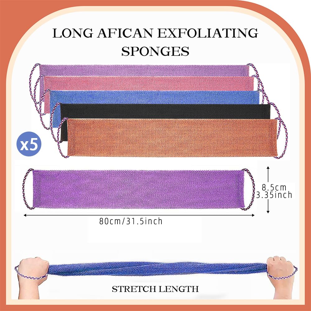 Dr.Pedi African Net Sponge with purple handle dries quickly after use