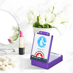 DR. PIERCING AFTERCARE swabs with aloe and provitamin B5 for skin-friendly care.