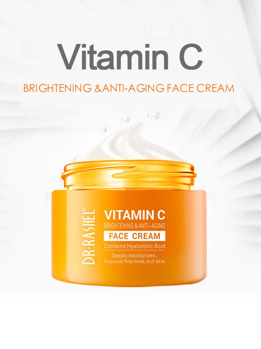 DR.RASHEL Brightening night routine cream for even tone.
