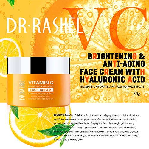 DR.RASHEL Vitamin C collagen-boosting cream for smoother-looking skin.