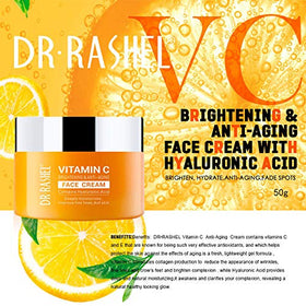 DR.RASHEL Vitamin C collagen-boosting cream for smoother-looking skin.