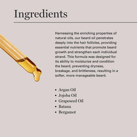 Dr. Sebi's Beard Oil massage on skin and hair promotes smooth grooming
