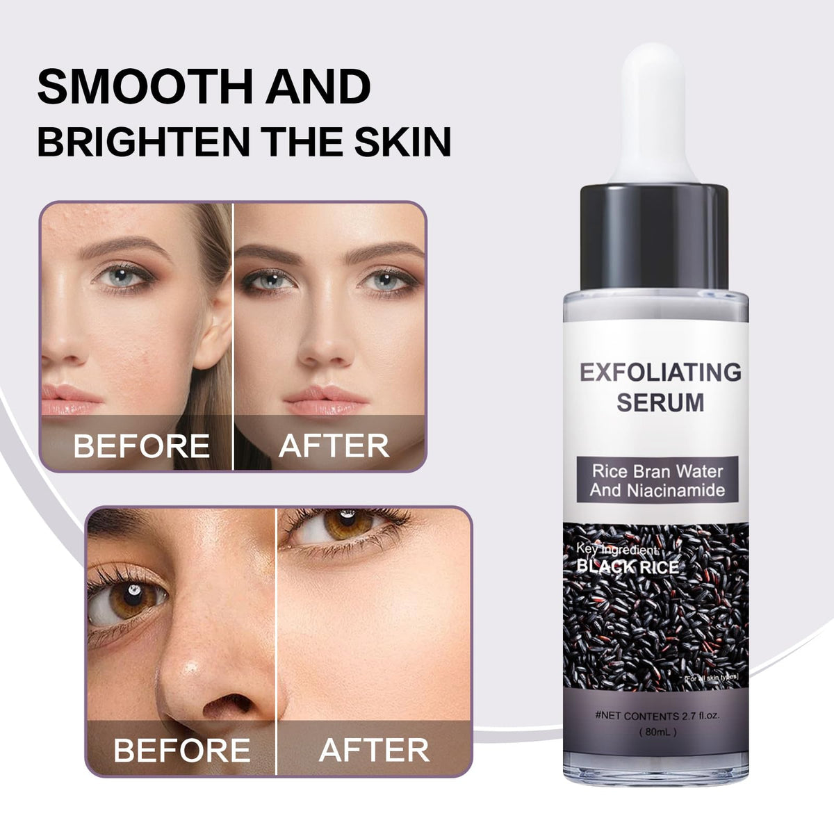 DR.Seya application moment, massage to reveal hydration and clarity.