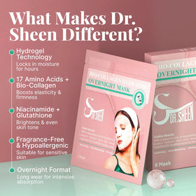 Dr. Sheen 6-pack packaging ready for regular skincare routines