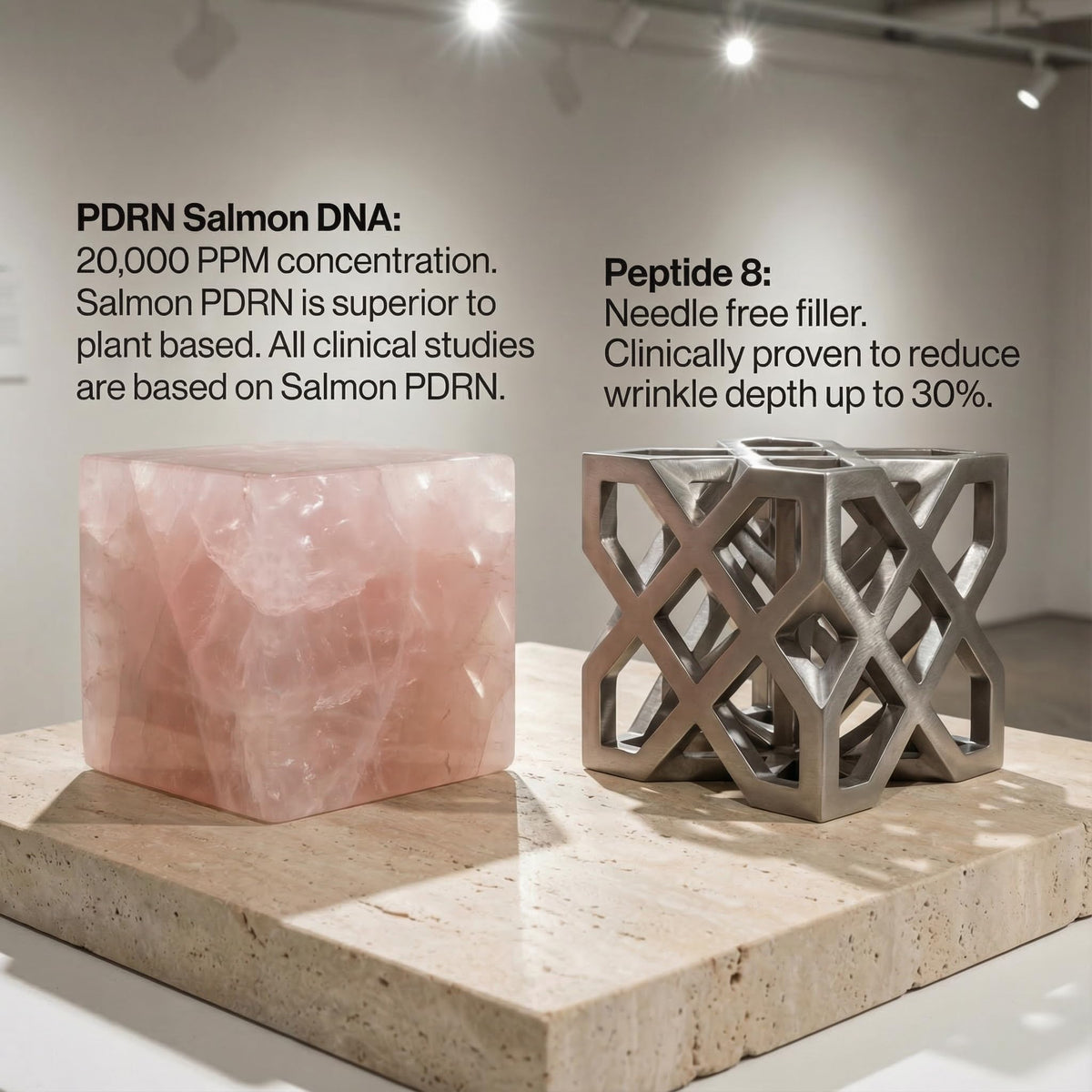Dr Song Salmon DNA Peptide-8 Serum texture close-up for smooth skin