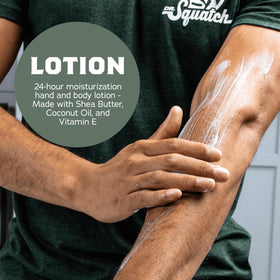 Dr. Squatch Cool Fresh Aloe bottle offering lightweight, non-greasy moisture