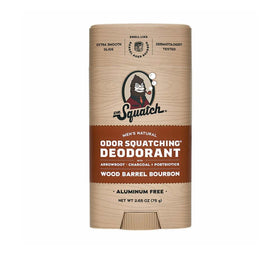 Dr. Squatch deodorant moisturizers with jojoba and shea for skin comfort.