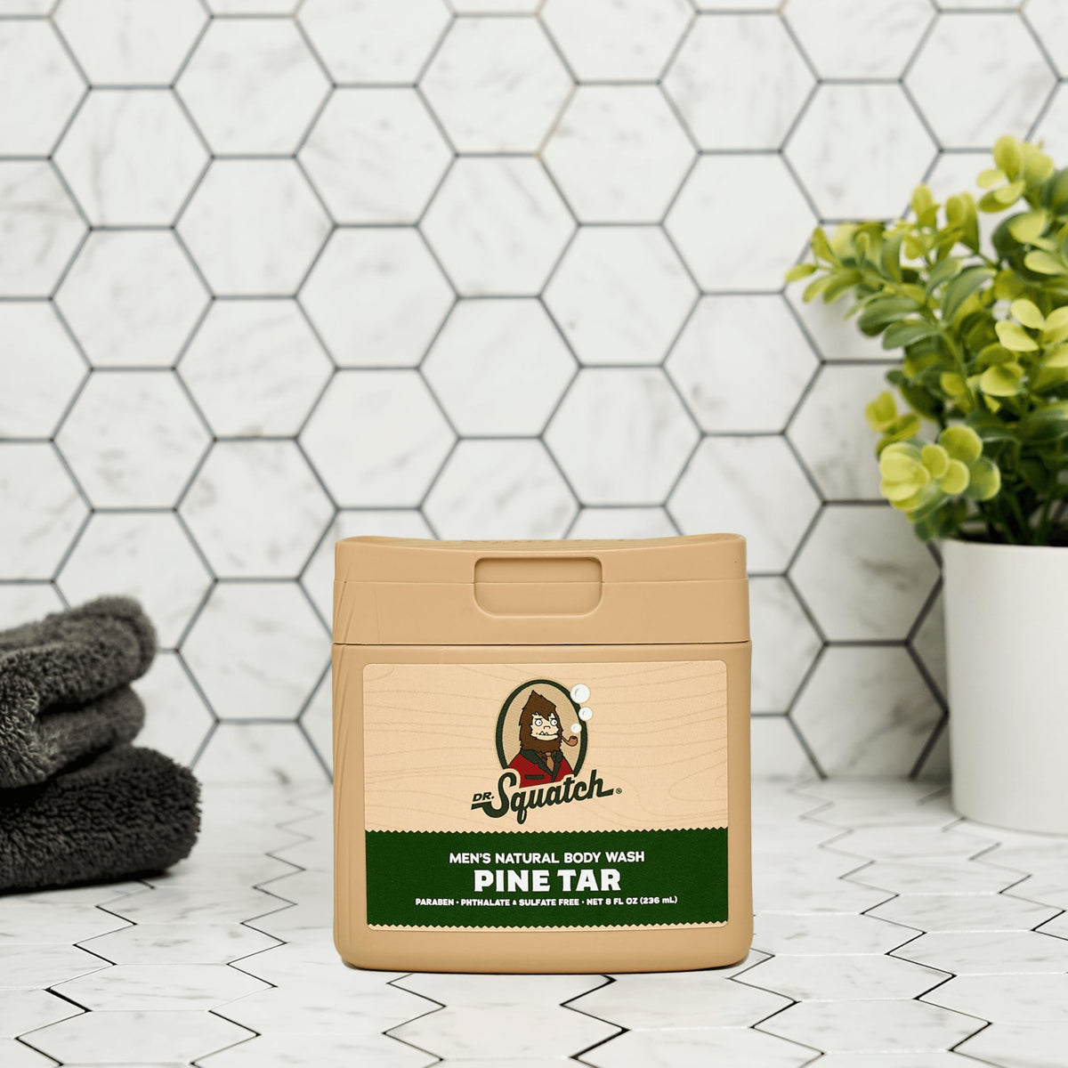 Dr. Squatch Deodorant Two-Pack closeup highlighting packaging and protection
