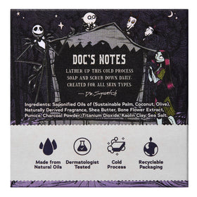 Holiday-themed Dr. Squatch packaging with spooky-season artwork.