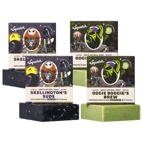 Dr. Squatch Nightmare Before Christmas gift set box, holiday gifting appeal.