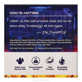 Dr. Squatch Terminator Ill be Bricc bar 3-pack display