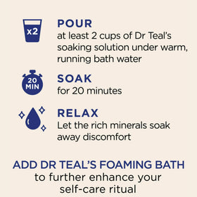 A scene highlighting vanilla notes with citrus and cedar in Dr Teal's formula.