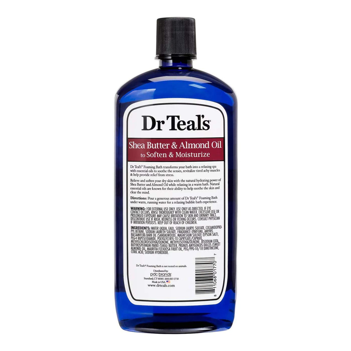 Dr Teal's Foaming Bath Gift Set featuring two 34 oz bottles for value and extended spa moments.