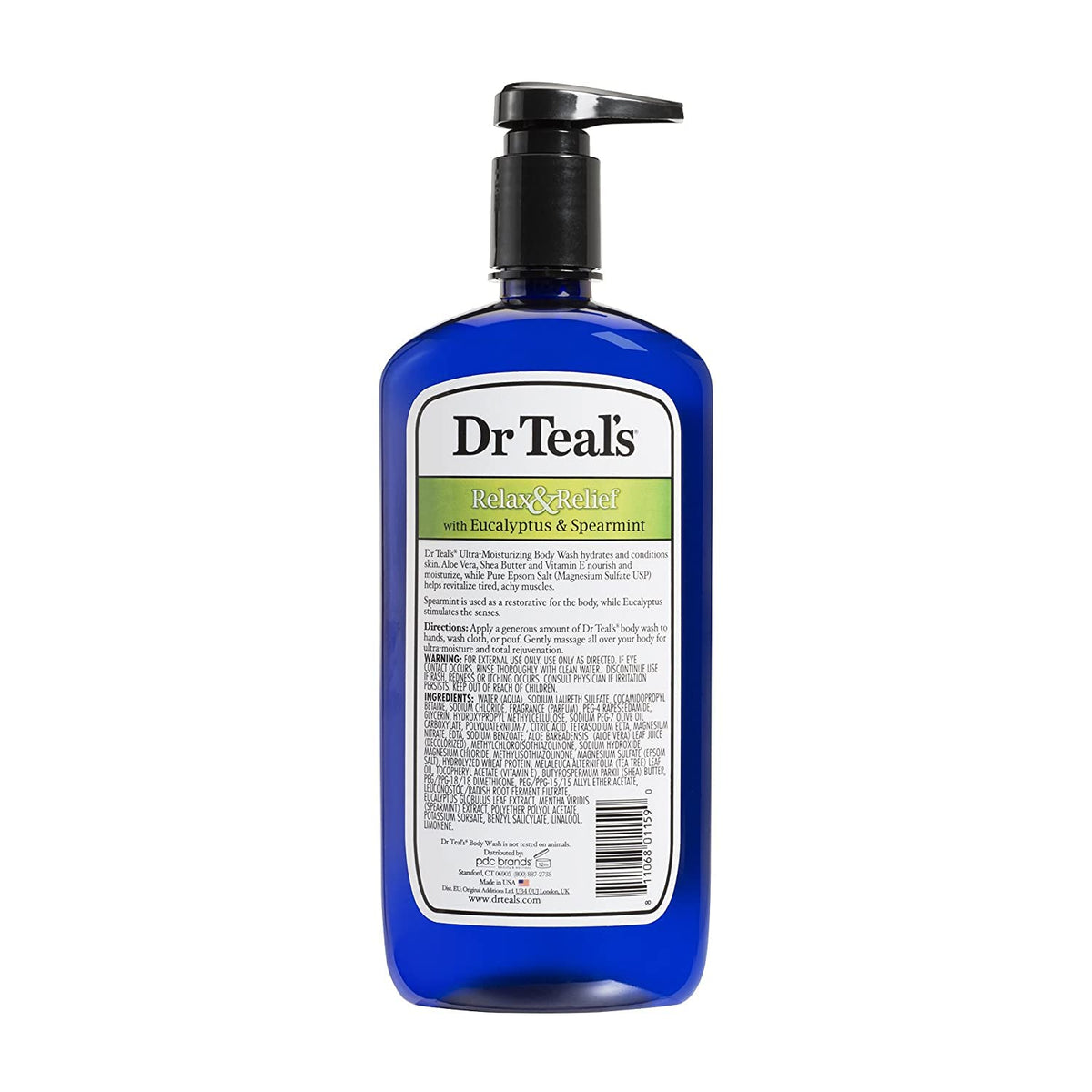 Dr Teal's relax relief gift set box image ready for gifting