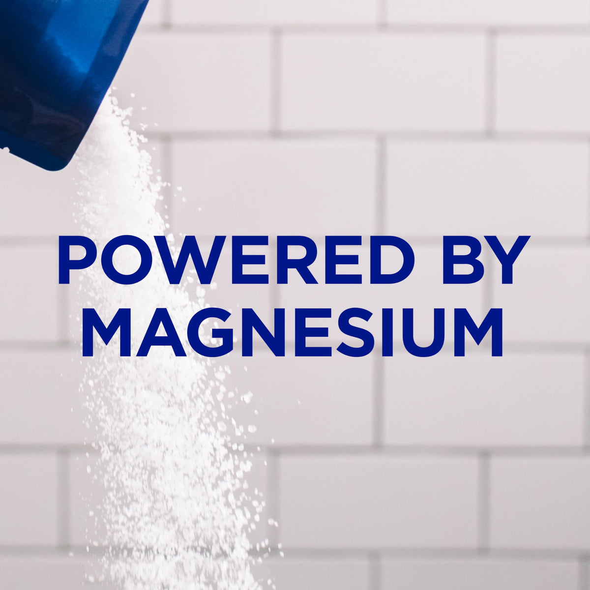 Dr Teal's Vanilla Comfort Epsom salt packaging closeup showcases soothing magnesium benefits.