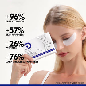 Dr Vincent Peptide Under Eye Patches patches turning transparent as serum absorbs