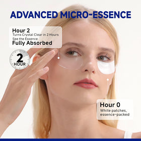 Dr Vincent Peptide Under Eye Patches dermatologist-tested and fragrance-free